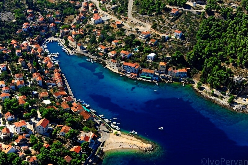 Stomorska on the island of Solta Croatia