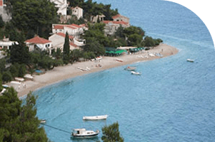 The Omis riviera