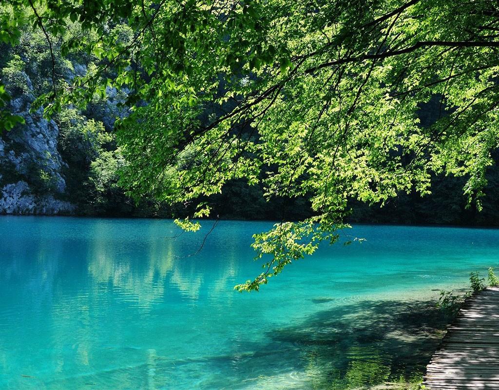Plitvice Lakes Clear Water