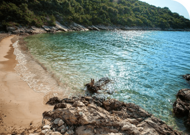 Beach on Solta island