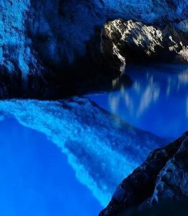 Blue cave on Biševo island