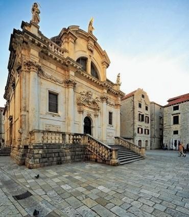 Church in Dubrovnik city