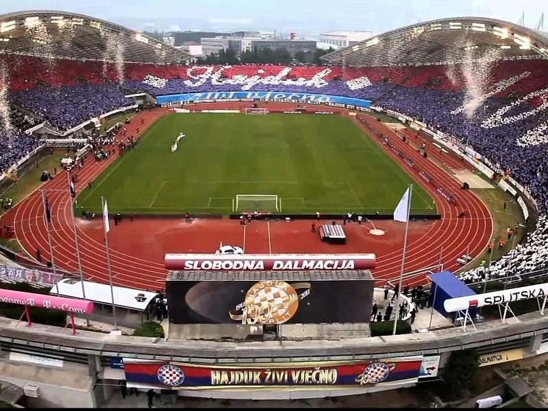 Stadium of Poljud in Split Croatia
